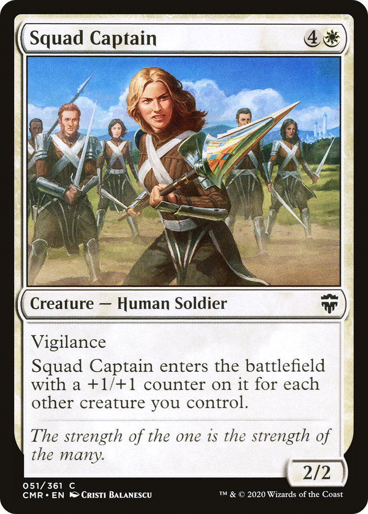 Squad Captain - [Commander Legends]