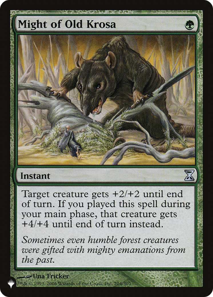 Might of Old Krosa - [The List]