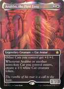 Arahbo, the First Fang (Borderless) (Mana Foil) - Foundations Foil