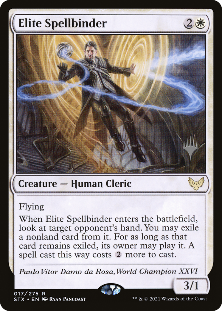 Elite Spellbinder [Strixhaven: School of Mages Promos]