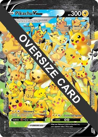 Pikachu V-UNION [Jumbo Cards] - Holofoil