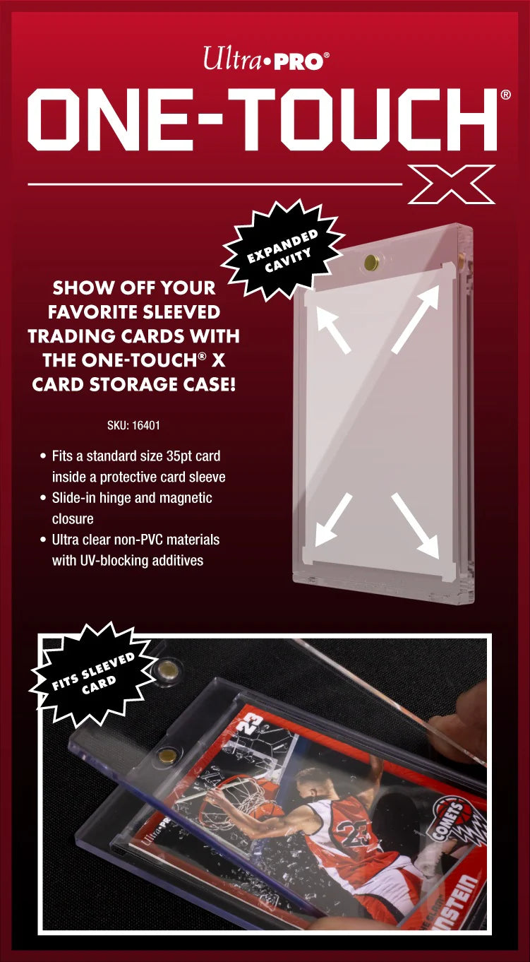 Ultra Pro: 35PT UV ONE-TOUCH X Magnetic Card Holder for Sleeved Cards