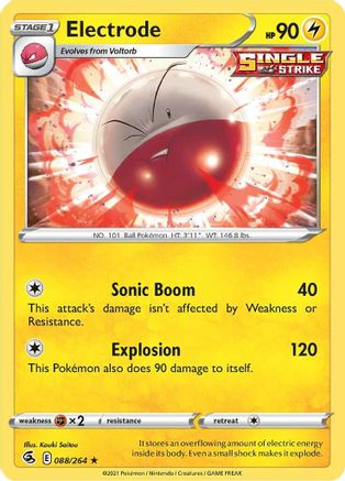 Electrode - 88/264 [SWSH08: Fusion Strike]