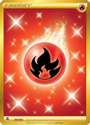Fire Energy - 284/264 (Secret) [SWSH08: Fusion Strike] - Holofoil