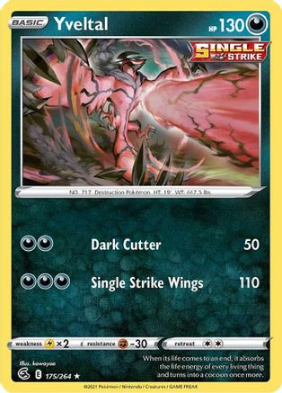 Yveltal - 175/264 [SWSH08: Fusion Strike]