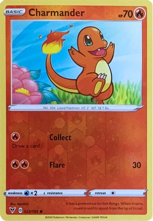 Charmander (Reverse Cosmos Holo) 023/185 [Miscellaneous Cards & Products]  - Reverse Holofoil