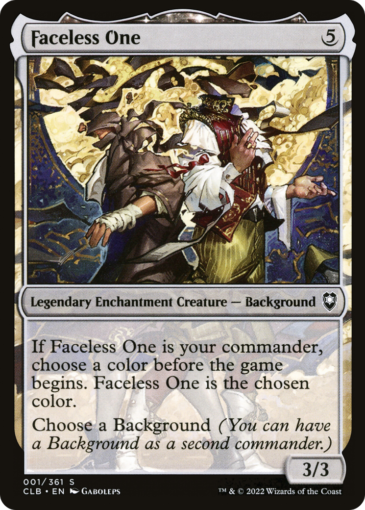 Faceless One: (enchantment) [Commander Legends: Battle for Baldur's Gate]