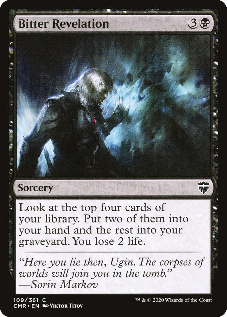 Bitter Revelation - [Commander Legends]