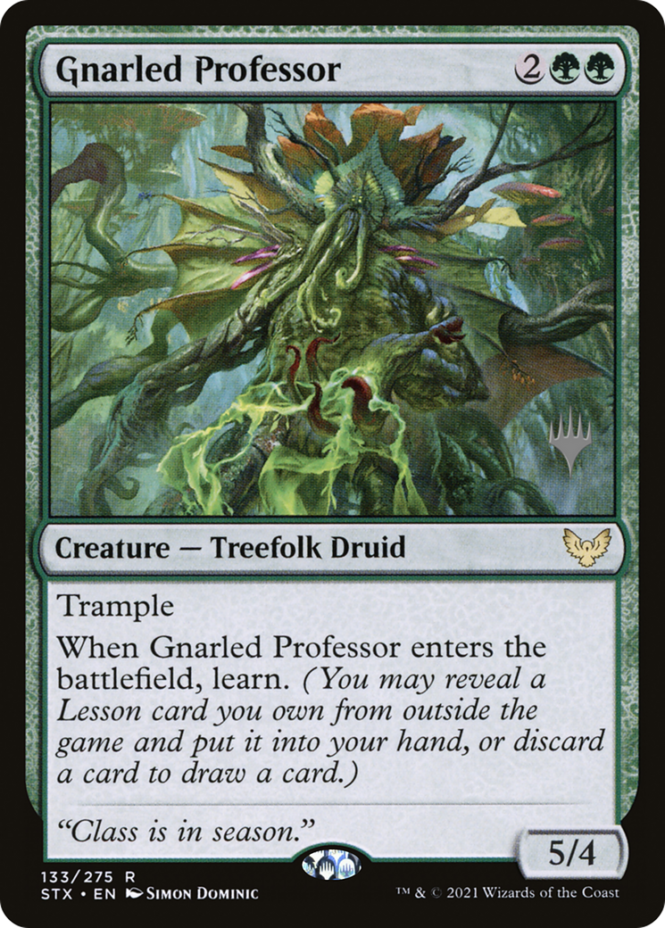 Gnarled Professor [Strixhaven: School of Mages Promos]