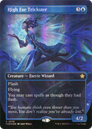 High Fae Trickster (Borderless) (Mana Foil) [Foundations] Foil