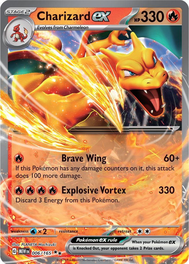 Charizard ex (006/165) [Scarlet & Violet 151]