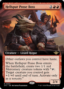 Hellspur Posse Boss (Extended Art): (Extended Art) [Outlaws of Thunder Junction]