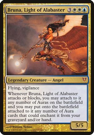 Bruna, Light of Alabaster (Open the Helvault) - Oversize Cards