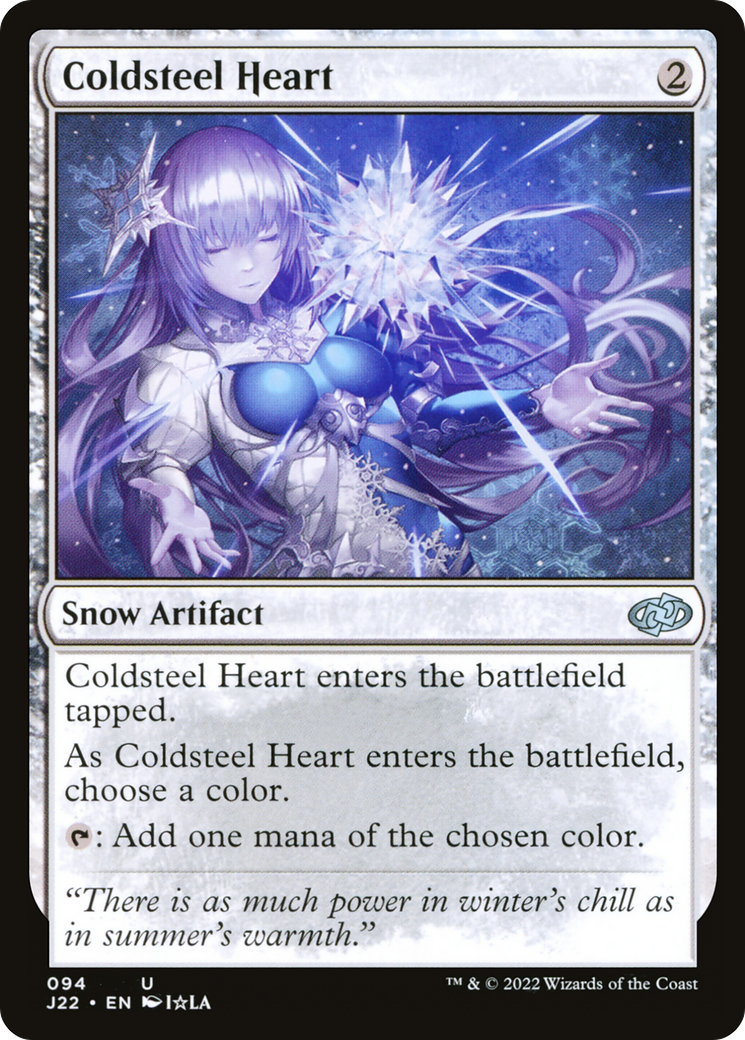 Coldsteel Heart: (snow) [Jumpstart 2022]