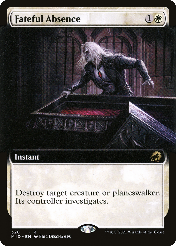 Fateful Absence (Extended Art): (Extended Art) [Innistrad: Midnight Hunt]