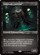 Valgavoth's Faithful [Duskmourn: House of Horror]