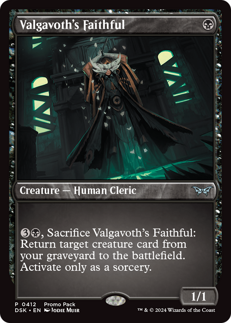 Valgavoth's Faithful [Duskmourn: House of Horror]
