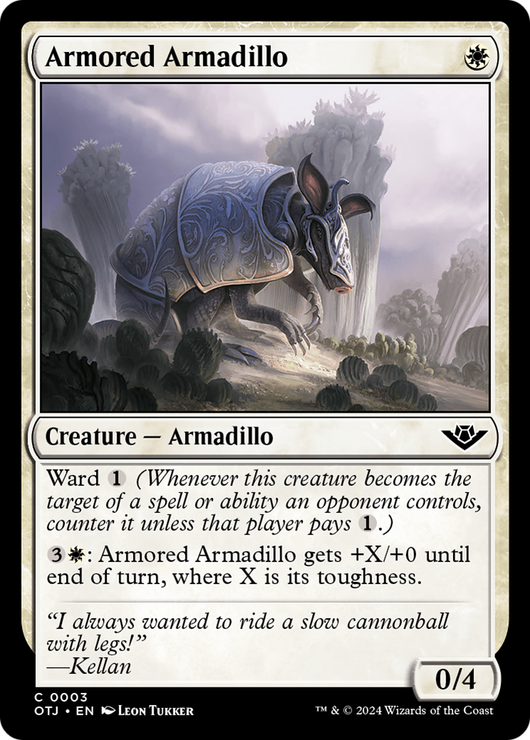 Armored Armadillo - Outlaws of Thunder Junction