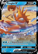 Kingler V - 28/172 [SWSH09: Brilliant Stars] - Holofoil