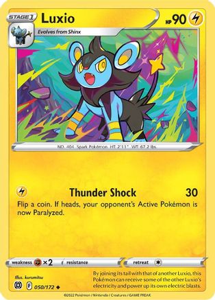 Luxio - 50/172 [SWSH09: Brilliant Stars]