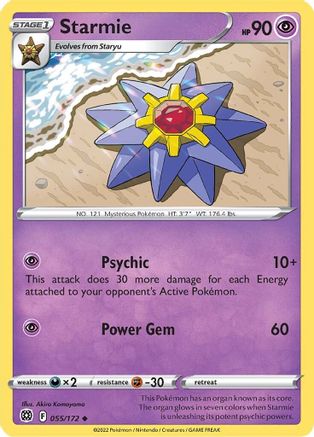 Starmie - 55/172 [SWSH09: Brilliant Stars]