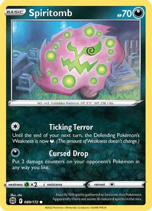 Spiritomb - 89/172 [SWSH09: Brilliant Stars]