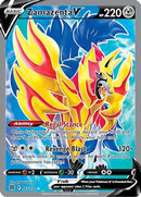 Zamazenta V - 163/172 (Full Art) [SWSH09: Brilliant Stars] - Holofoil