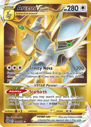 Arceus VSTAR - 184/172 (Secret) [SWSH09: Brilliant Stars] - Holofoil