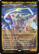 Nashi, Moon's Legacy (Halo Foil): (Showcase) [March of the Machine: The Aftermath] Foil