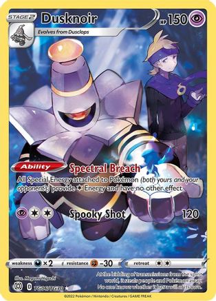 Dusknoir - TG06 [SWSH09: Brilliant Stars Trainer Gallery] - Holofoil