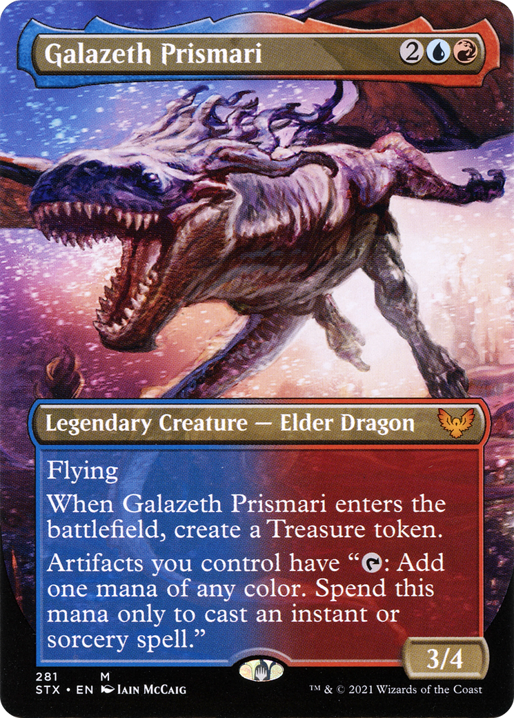 Galazeth Prismari (Borderless) [Strixhaven: School of Mages]