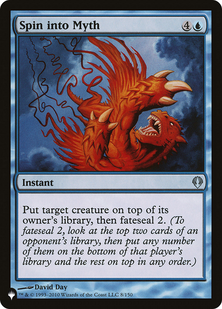 Spin into Myth - [The List]