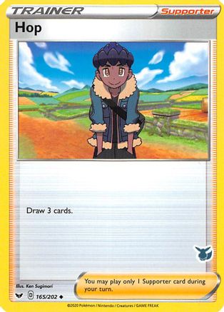 Hop - 165/202 (Eevee Stamped) [Battle Academy 2022]