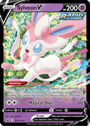 Sylveon V - SWSH202 [SWSH Sword & Shield Promo Cards] - Holofoil