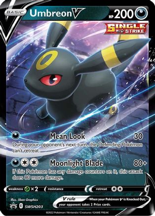Umbreon V - SWSH203 [SWSH Sword & Shield Promo Cards] - Holofoil