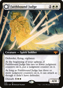 Faithbound Judge (Extended Art): (Extended Art, Double Faced Transform) [Innistrad: Crimson Vow]