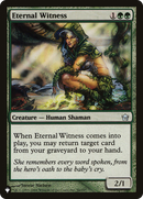 Eternal Witness [The List]