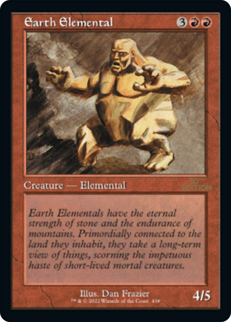 Earth Elemental (Retro Frame) [30th Anniversary Edition]