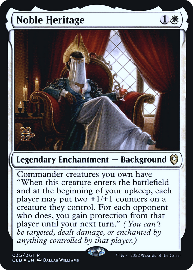 Noble Heritage - [Battle for Baldur's Gate Promos] Foil