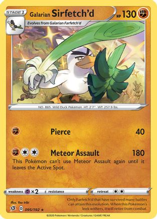 Galarian Sirfetch'd - 95/192/192 [Deck Exclusives]