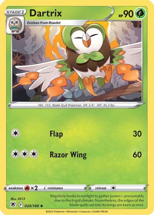 Dartrix 020 [SWSH10 Astral Radiance]