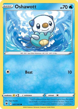Oshawott 041 [SWSH10 Astral Radiance]