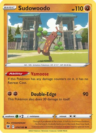 Sudowoodo 074 [SWSH10 Astral Radiance]