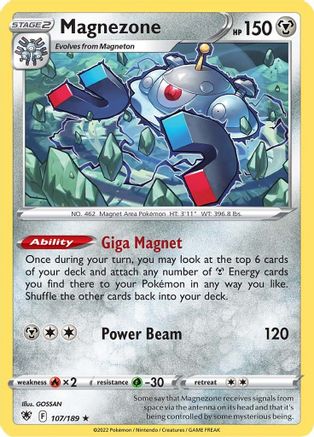 Magnezone 107 [SWSH10 Astral Radiance]