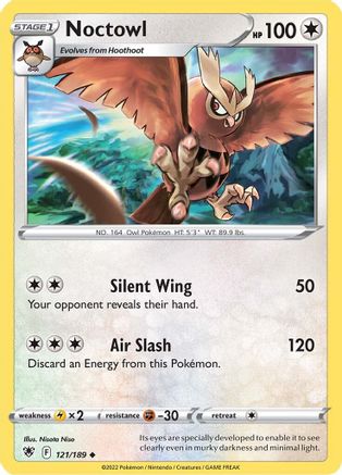 Noctowl 121 [SWSH10 Astral Radiance]