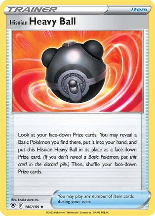 Hisuian Heavy Ball 146 [SWSH10 Astral Radiance]
