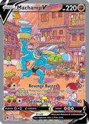 Machamp V (Alternate Full Art) 172 [SWSH10 Astral Radiance]  - Holofoil