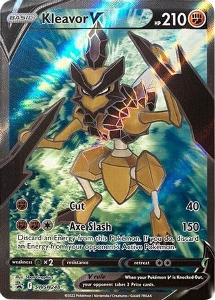 Kleavor V - SWSH248 (Full Art) [SWSH Sword & Shield Promo Cards] - Holofoil