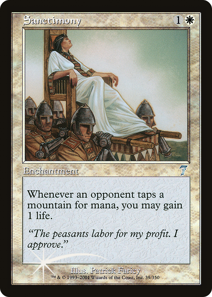 Sanctimony [Seventh Edition]
