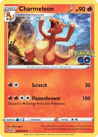 Charmeleon 009 [Pokemon GO]